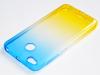 Силиконов калъф / гръб / TPU за Xiaomi Mi A1 / 5X - жълто и синьо / преливащ