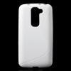 Силиконов калъф / гръб / TPU S-Line за LG G2 mini D620 - бял S Case