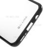 Оригинален силиконов калъф / гръб / TPU G-Case Plating за Samsung Galaxy S9 G960 - прозрачен / черен кант