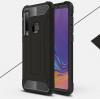 Силиконов гръб TPU Spigen Hybrid с твърда част за Samsung Galaxy A9 A920F 2018 - черен