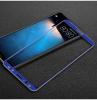 3D full cover Tempered glass screen protector Huawei P20 Lite / Извит стъклен скрийн протектор Huawei P20 Lite - син