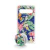 Луксозен силиконов калъф / гръб / TPU Summer Breeze с Popsocket за Samsung Galaxy S10 Plus - Jungle