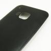 Ултра тънък силиконов калъф / гръб / TPU Ultra Thin за HTC One M9 - черен / кожа