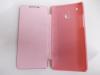 Ултра тънък кожен калъф Flip тефтер за HTC One Mini M4 - розов