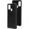 Луксозен силиконов калъф / гръб / Nano TPU за Samsung Galaxy A21s - черен