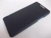 Ултра тънък кожен калъф Flip тефтер за HTC One Mini M4 - тъмно син