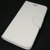 Кожен калъф Flip тефтер със стойка Mercury GOOSPERY Fancy Diary за HTC Desire 816 - бял