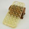 Силиконов калъф / гръб / TPU 3D за Apple iPhone 6 4.7'' - златист / плетеница