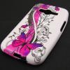 Силиконов калъф / гръб / TPU за Samsung Galaxy Ace 4 G313 - лилави пеперуди