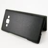 Кожен калъф тип Flip Cover тефтер Sunix за Samsung Galaxy A5 SM-A500F / Samsung A5 - S-View / черен