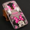 Силиконов гръб TPU / калъф /  за LG G3 D850 - Pink Minnie Mouse