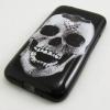 Силиконов калъф / гръб / TPU за Samsung Galaxy Ace 4 G313 - Skull / черен