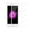 3D full cover Tempered glass screen protector Apple iPhone 6 / 6S / Извит стъклен скрийн протектор за Apple iPhone 6 / 6S - сребрист