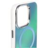 Луксозен твърд гръб / кейс Tecto Shield Magsafe Aurora iPhone 16 Pro Blue