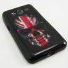 Силиконов калъф / гръб / TPU за Samsung G355 Galaxy Core 2 / Samsung Galaxy Core II G355 - Skull / British Flag