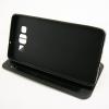 Кожен калъф Flip тефтер S-view със стойка за Samsung Galaxy A3 SM-A300F / Samsung A3  - Flexi / черен