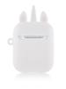 Силиконов калъф за AirPod - бял / Еднорог