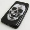 Силиконов калъф / гръб / TPU за Samsung G355 Galaxy Core 2 / Samsung Galaxy Core II G355 - Skull / черен