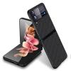 Луксозен удароустойчив гръб за Samsung Galaxy Z Flip3 5G - черен