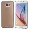 Ултра тънък силиконов калъф / гръб / TPU Ultra Thin за Samsung Galaxy S6 Edge G925 - сив