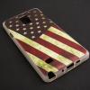Силиконов калъф / гръб / TPU за Samsung Galaxy Note 4 N910 / Samsung Note 4 - Retro American flag