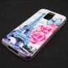 Ултра тънък силиконов калъф / гръб / TPU Ultra Thin PHNT Design за Samsung G900 Galaxy S5 / Galaxy S5 Neo G903 - Айфелова кула / Eiffel Tower