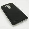 Ултра тънък силиконов калъф / гръб / TPU Ultra Thin за LG G3 D850 - черен с кожен гръб