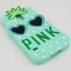 Силиконов калъф / гръб / TPU 3D за Samsung G900 Galaxy S5 / Galaxy S5 Neo G903 - син ананас