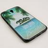 Силиконов калъф / гръб / TPU за Alcatel One Touch Idol 2 OT-6037K - син / Summer Holidays