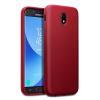 Силиконов калъф / гръб / TPU Gel Case за Samsung Galaxy J5 2017 J530 - червен / мат