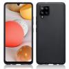 Силиконов калъф / гръб / TPU за Samsung Galaxy A22 4G - черен / мат