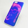 Силиконов калъф / гръб / TPU за Apple iPhone 6 4.7'' - син / момиче с розова коса