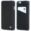 Оригинален кожен калъф Flip тефтер BMW Booktype Case за Apple iPhone 6 4.7" - черен