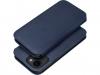 Луксозен кожен калъф Flip тефтер със стойка / Dual Pocket book / за Samsung A52 / A52 5G / A52S - тъмносин