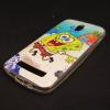 Силиконов калъф / гръб / TPU за HTC Desire 500 - Spongebob