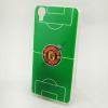 Силиконов калъф / гръб / TPU за Sony Xperia M4 / M4 Aqua - зелен / Manchester United