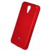 Луксозен силиконов калъф / гръб / TPU Mercury GOOSPERY Jelly Case за HTC Desire 620 - червен