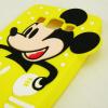 Силиконов калъф / гръб / TPU 3D за Samsung Galaxy A5 SM-A500F / Samsung A5 - жълт / Mickey mouse