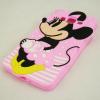 Силиконов калъф / гръб / TPU 3D за Samsung Galaxy A5 SM-A500F / Samsung A5 - розов / Minnie mouse