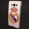 Силиконов калъф / гръб / TPU за Samsung Galaxy A7 SM-A700 / Samsung A7 - бял / Real Madrid