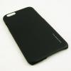 Твърд гръб / капак / Sevenday's METALLIC за Apple iPhone 6 4.7" - черен
