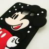 Силиконов калъф / гръб / TPU 3D за Samsung Galaxy A5 SM-A500F / Samsung A5 - черен / Mickey mouse