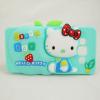 Силиконов калъф / гръб / TPU 3D за Samsung Galaxy A5 SM-A500F / Samsung A5 - зелен / Hello Kitty