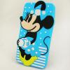 Силиконов калъф / гръб / TPU 3D за Samsung Galaxy A5 SM-A500F / Samsung A5 - син / Minnie mouse