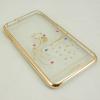 Ултра тънък заден предпазен твърд гръб / капак / UYITLO с камъни за Apple iPhone 6 4.7" - прозрачен / птица 