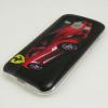 Силиконов калъф / гръб / TPU за Samsung Galaxy J1 - червено Ferrari