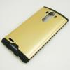 Луксозен твърд гръб / капак / MOTOMO за LG G4 - черно / златно