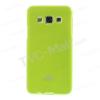 Луксозен силиконов калъф / гръб / TPU Mercury GOOSPERY Jelly Case за Samsung Galaxy A3 SM-A300F / Samsung A3 - зелен