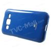 Луксозен силиконов калъф / гръб / TPU Mercury GOOSPERY Jelly Case за Samsung Galaxy Core Prime G360 - син