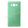 Луксозен силиконов калъф / гръб / TPU Mercury GOOSPERY Jelly Case за Samsung Galaxy A7 SM-A700 / Samsung A7 - светло зелен
